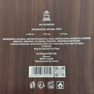 عطر مردانه اروما IX شرقی_چوبی حجم:100ml
